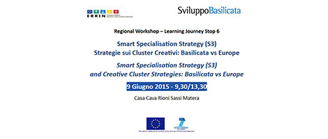 Smart Specialisation Strategy (S3) Strategie sui Cluster Creativi: Basilicata vs Europe