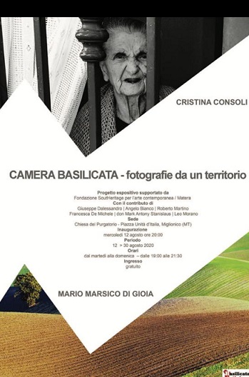 “Camera Basilicata – fotografie da un territorio”, a Miglionico fino al 30 il progetto espositivo con gli scatti di Cristina Consoli e Mario Marsico Di Gioia