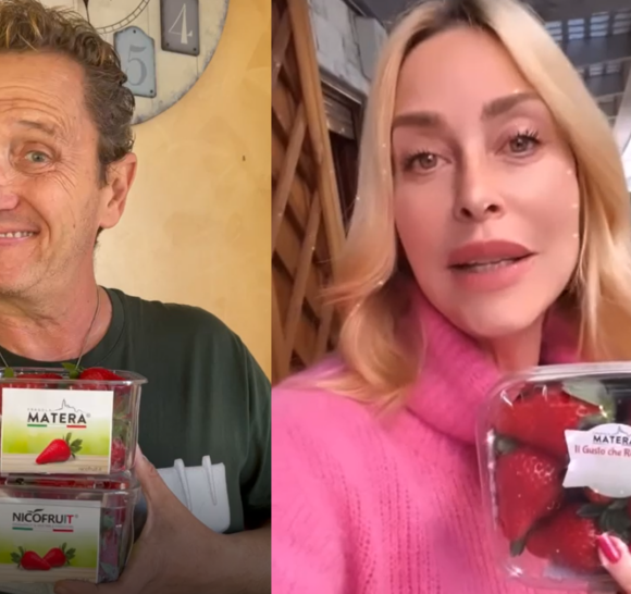 “Fragola Matera®”, un’esclusiva Nico Fruit della OP Frutthera Growers Società Cooperativa Agricola di Scanzano Jonico, conquista Stefania Orlando ed Enzo Salvi